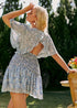 Vestido mini bohemio de verano de talla grande Dakota